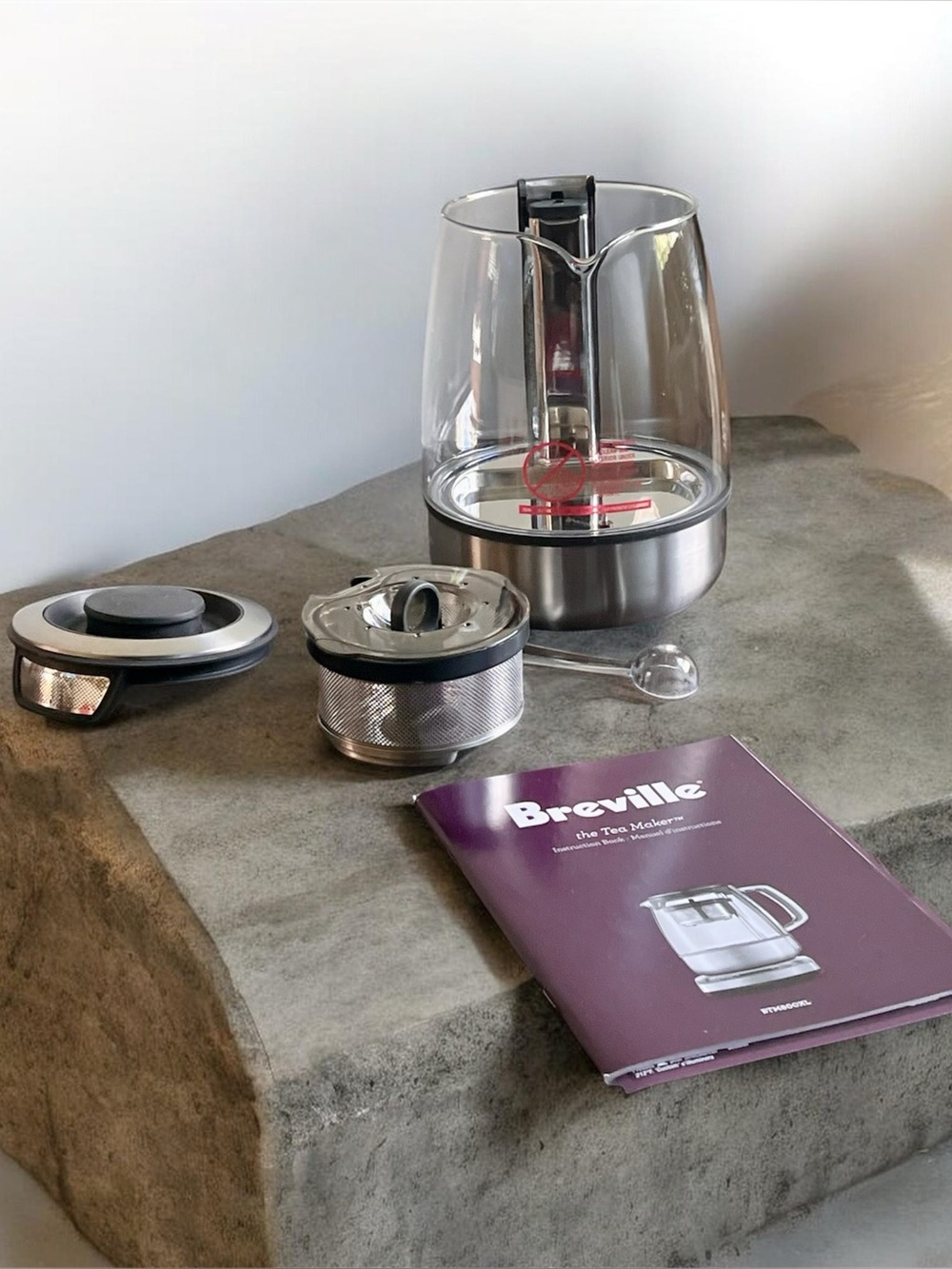 Breville the Tea Maker Infuser-Kettle | Model: BTM800XL | Stainless Steel | Used